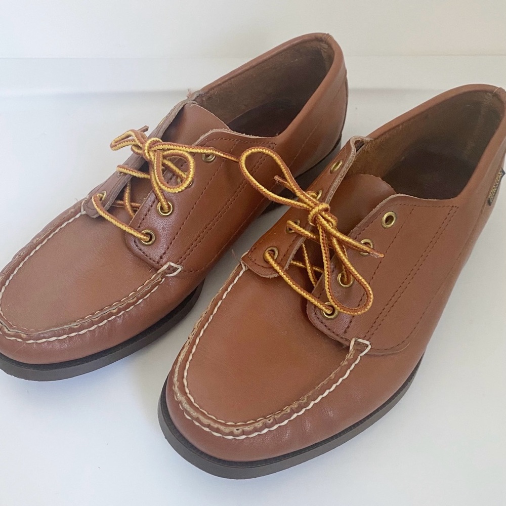 Dexter Leather Blucher Boat Shoes 7.5